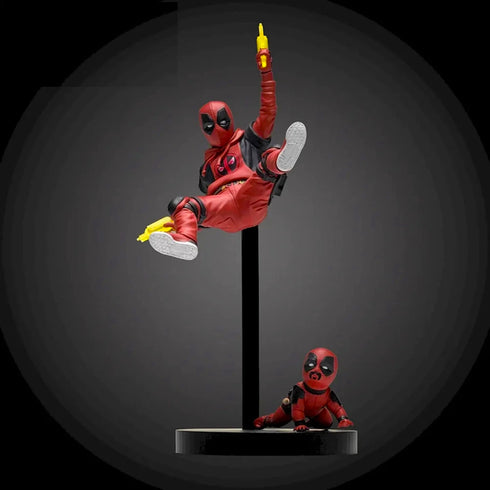 Sega MARVEL 死侍與金鋼狼 ACT/CUT Premium Figure - 少年死侍&死侍BB 景品模型 商品圖