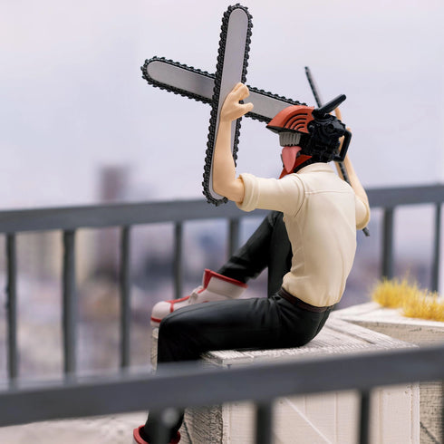 Sega PM 鏈鋸人 CHOKONOSE PREMIUM FIGURE 鏈鋸人 坐姿 景品模型 3