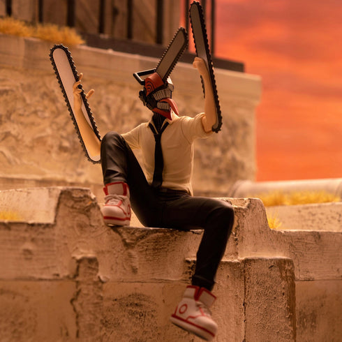 Sega PM 鏈鋸人 CHOKONOSE PREMIUM FIGURE 鏈鋸人 坐姿 景品模型 4