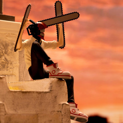 Sega PM 鏈鋸人 CHOKONOSE PREMIUM FIGURE 鏈鋸人 坐姿 景品模型 5