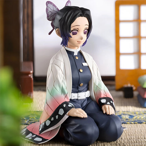 Sega PM 鬼滅之刃 CHOKONOSE PREMIUM FIGURE 胡蝶忍 蟲柱 坐姿 景品模型 3