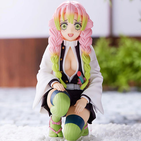 Sega PM 鬼滅之刃 CHOKONOSE PREMIUM FIGURE 柱合會議 甘露寺蜜璃 戀柱 坐姿 景品模型 1