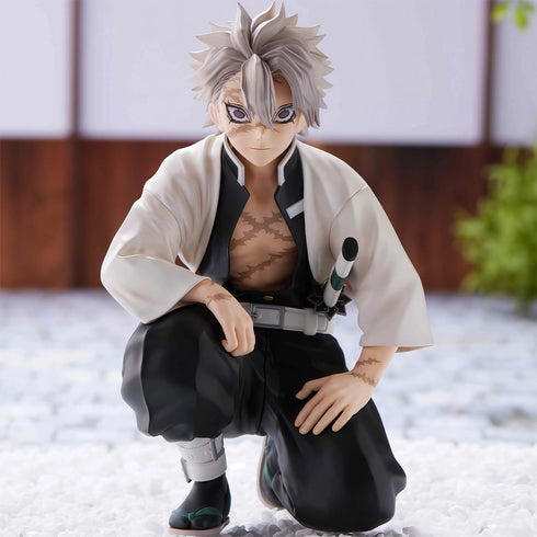 Sega PM 鬼滅之刃 CHOKONOSE PREMIUM FIGURE 柱合會議 風柱 不死川實彌 坐姿 景品模型 1