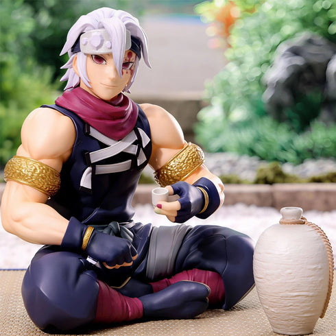 Sega PM 鬼滅之刃 CHOKONOSE PREMIUM FIGURE 柱合會議 音柱 宇髓天元 坐姿 景品模型 1