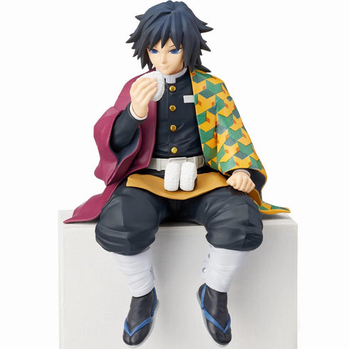 Sega PM 鬼滅之刃 CHOKONOSE PREMIUM FIGURE 水柱 富岡義勇 食飯團 坐姿 景品模型 1