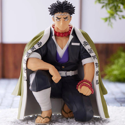 Sega PM 鬼滅之刃 CHOKONOSE PREMIUM FIGURE 柱合會議 岩柱 悲鳴嶼行冥 坐姿 景品模型 1