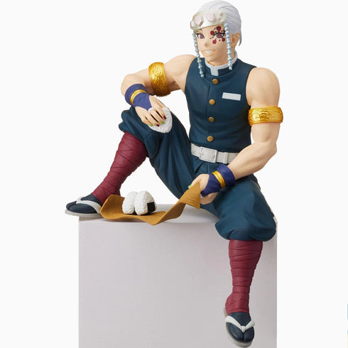 Sega PM 鬼滅之刃 CHOKONOSE PREMIUM FIGURE 音柱 宇髓天元 食飯團 坐姿 景品模型 2