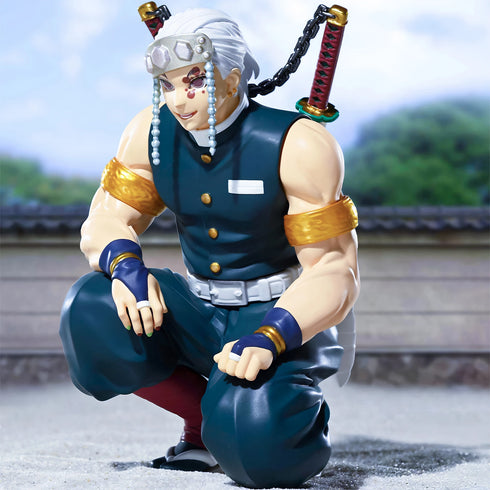 Sega PM 鬼滅之刃 CHOKONOSE PREMIUM FIGURE 柱合會議 音柱 宇髓天元 坐姿 景品模型 2