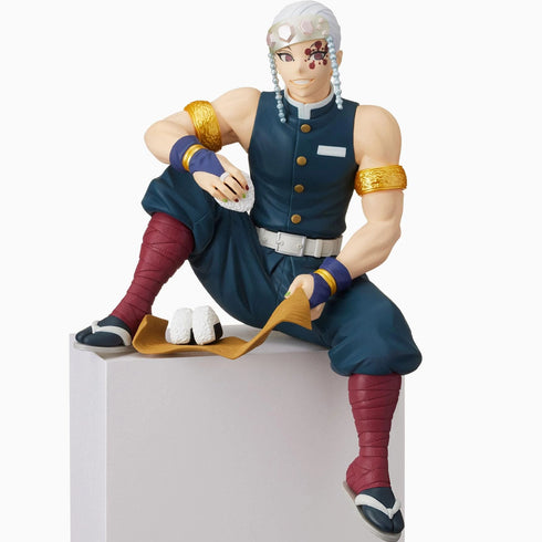 Sega PM 鬼滅之刃 CHOKONOSE PREMIUM FIGURE 音柱 宇髓天元 食飯團 坐姿 景品模型 3