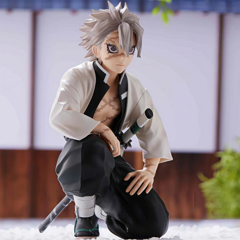 Sega PM 鬼滅之刃 CHOKONOSE PREMIUM FIGURE 柱合會議 風柱 不死川實彌 坐姿 景品模型 3