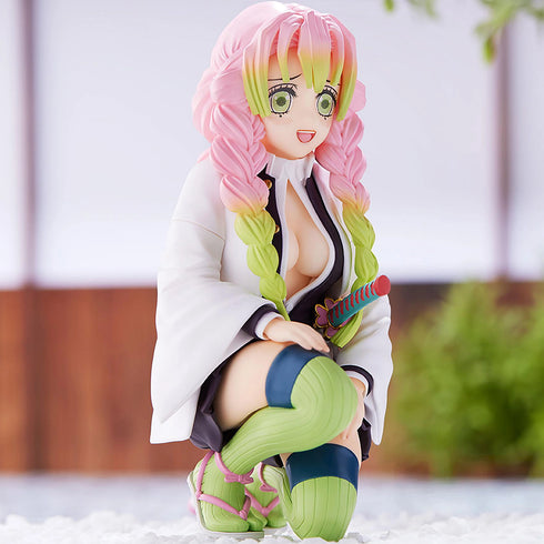 Sega PM 鬼滅之刃 CHOKONOSE PREMIUM FIGURE 柱合會議 甘露寺蜜璃 戀柱 坐姿 景品模型 3