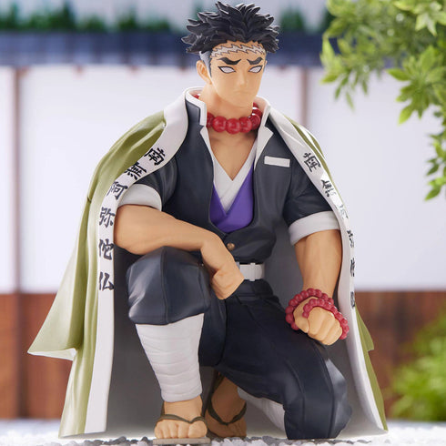 Sega PM 鬼滅之刃 CHOKONOSE PREMIUM FIGURE 柱合會議 岩柱 悲鳴嶼行冥 坐姿 景品模型 5