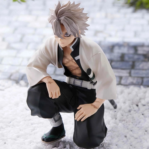 Sega PM 鬼滅之刃 CHOKONOSE PREMIUM FIGURE 柱合會議 風柱 不死川實彌 坐姿 景品模型 4