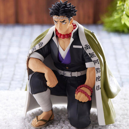 Sega PM 鬼滅之刃 CHOKONOSE PREMIUM FIGURE 柱合會議 岩柱 悲鳴嶼行冥 坐姿 景品模型 2