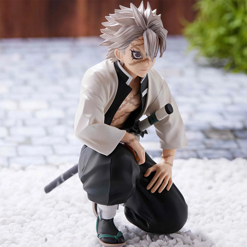 Sega PM 鬼滅之刃 CHOKONOSE PREMIUM FIGURE 柱合會議 風柱 不死川實彌 坐姿 景品模型 5