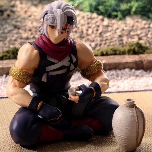 Sega PM 鬼滅之刃 CHOKONOSE PREMIUM FIGURE 柱合會議 音柱 宇髓天元 坐姿 景品模型 5