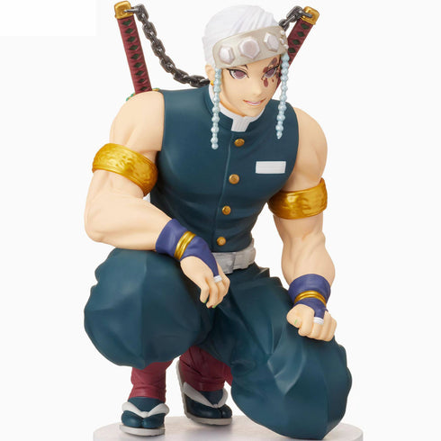 Sega PM 鬼滅之刃 CHOKONOSE PREMIUM FIGURE 柱合會議 音柱 宇髓天元 坐姿 景品模型 5