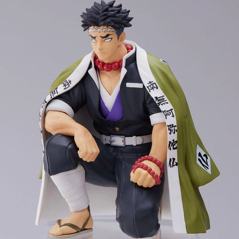 Sega PM 鬼滅之刃 CHOKONOSE PREMIUM FIGURE 柱合會議 岩柱 悲鳴嶼行冥 坐姿 景品模型 7