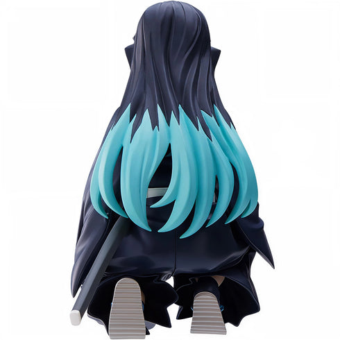 Sega PM 鬼滅之刃 CHOKONOSE PREMIUM FIGURE 柱合會議 霞柱 時透無一郎 坐姿 景品模型 9