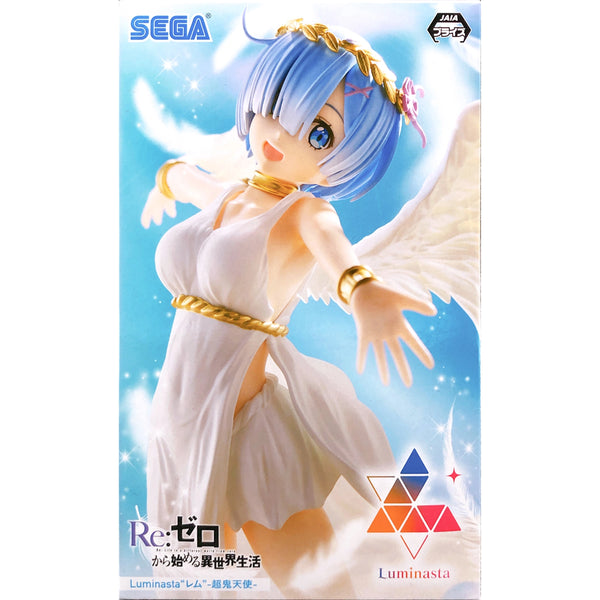 Sega Re:從零開始的異世界生活 Luminasta "雷姆" -超鬼天使- 景品模型 商品盒圖