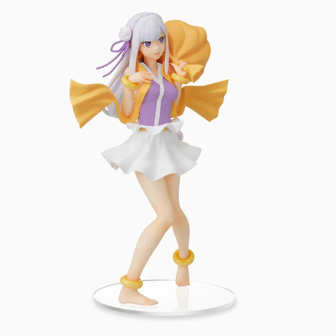 Sega SPM Re:從零開始的異世界生活 愛蜜莉雅 風神Ver. 景品模型 商品圖右