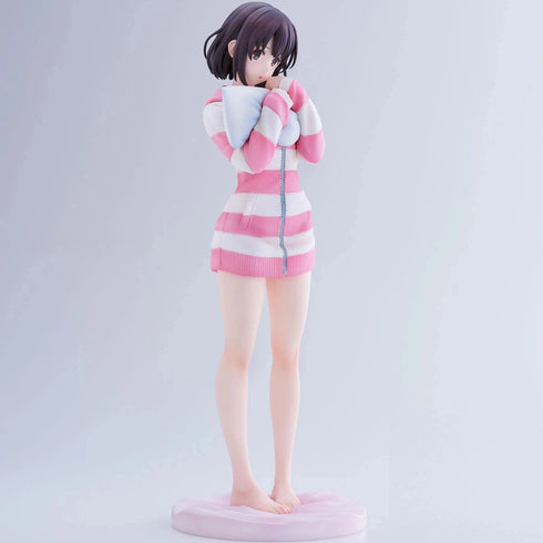 Sega 不起眼女主角培育法fine Luminasta "加藤恵" 休閑服Ver. 景品模型 商品圖右