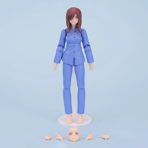 Sega Movingood! 五等分的新娘 花嫁 劇場版 中野三玖 可動模型 商品圖連配件