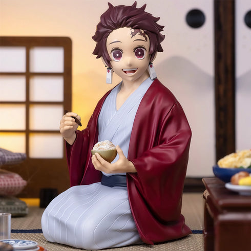 Sega 鬼滅之刃 CHOKONOSE PREMIUM FIGURE 刀匠村篇 竈門炭治郎 坐姿 景品模型 1