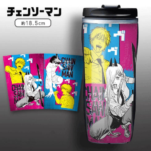 Sega 劇場版 鏈鋸人 蕾潔篇 350ml保溫杯 淀治 x POWER x 鯊魚魔人 2