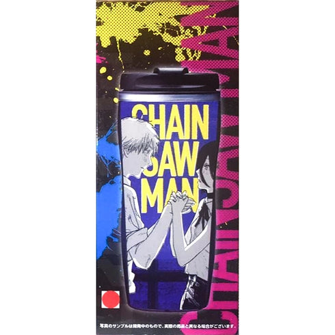 Sega 劇場版 鏈鋸人 蕾潔篇 350ml保溫杯 淀治 x 蕾潔 x 鏈鋸人 x 炸彈惡魔 1