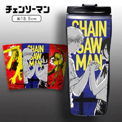 Sega 劇場版 鏈鋸人 蕾潔篇 350ml保溫杯 淀治 x 蕾潔 x 鏈鋸人 x 炸彈惡魔 2