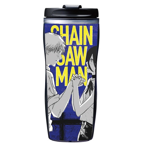 Sega 劇場版 鏈鋸人 蕾潔篇 350ml保溫杯 淀治 x 蕾潔 x 鏈鋸人 x 炸彈惡魔 3