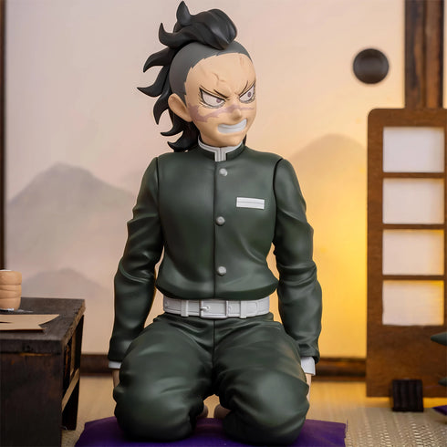 Sega 鬼滅之刃 刀匠村篇 不死川玄彌 坐姿 景品模型 3
