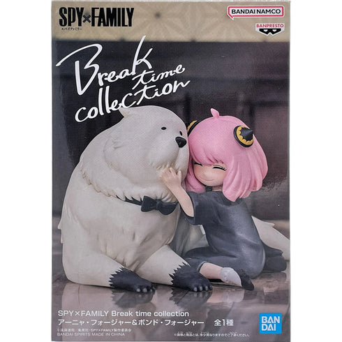 Banpresto SPY x FAMILY 間諜家家酒 Break Time Collection 安妮亞 佛傑 & 彭德 佛傑 景品模型 3