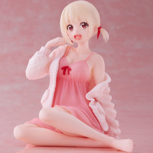 TAITO Desktop Cute Lycoris Recoil 莉可麗絲 錦木千束 家居服Ver. 景品模型 商品圖後背