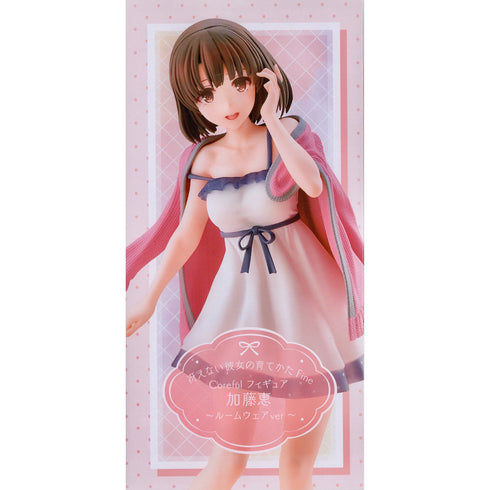 Taito Coreful Figure 不起眼女主角培育法fine 加藤恵 家居服ver. 景品模型 商品盒圖