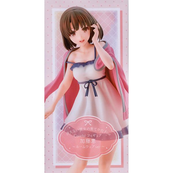 Taito Coreful Figure 不起眼女主角培育法fine 加藤恵 家居服ver. 景品模型 商品盒圖