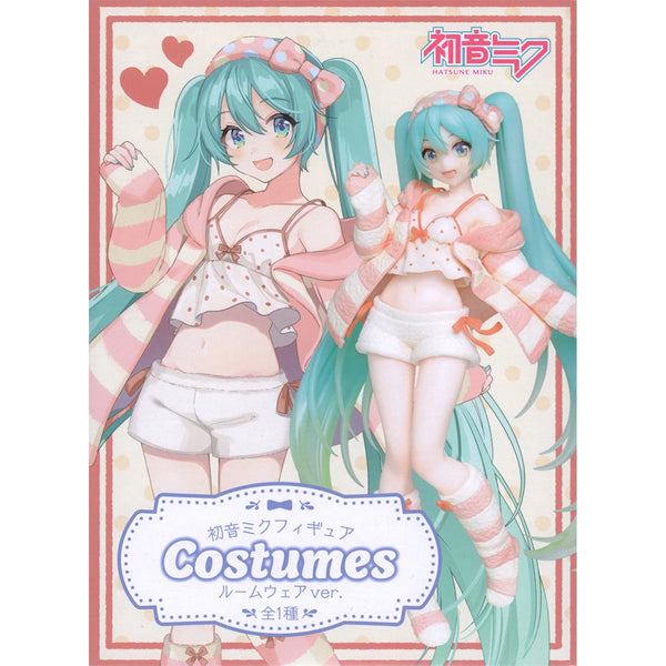 Taito Costumes 初音未來 家居服 ver. 景品模型 商品盒圖