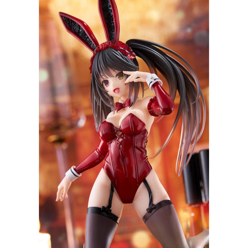 Taito Desktop Cute Figure 約會大作戰V 時崎狂三 兔女郎Ver. 景品模型 商品圖低角度