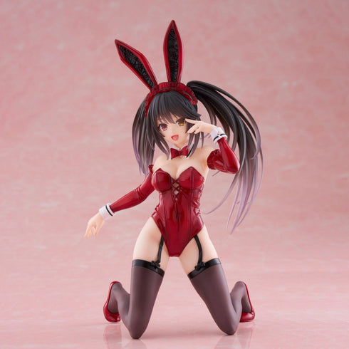 Taito Desktop Cute Figure 約會大作戰V 時崎狂三 兔女郎Ver. 景品模型 商品圖正中左