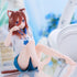 Taito Desktop Cute Figure 五等分的新娘 花嫁 中野三玖 (Newley Written Cat Roomwear Ver.) 景品模型 商品圖右