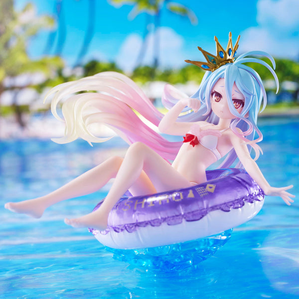 Taito 遊戲人生 No Game No Life Aqua Float Girls 白 泳圈系列 景品模型 商品圖