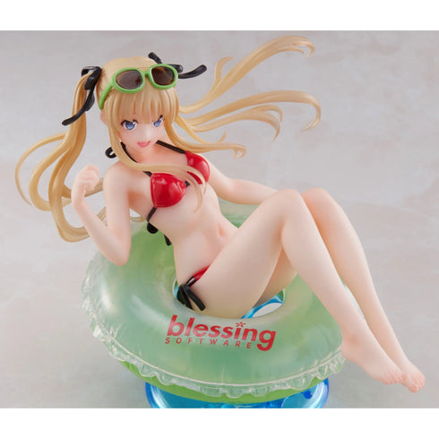 Taito 劇場版 不起眼女主角培育法 Fine Aqua Float Girls Figure 澤村·史賓瑟·英梨梨 泳圈系列 景品模型 商品圖上