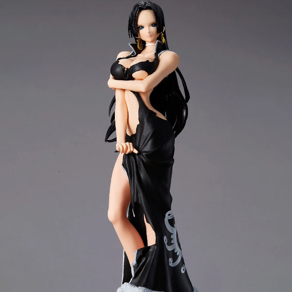 Banpresto 海賊王 GLITTER&GLAMOURS NAMI&HANCOCK SPECIALver. 寶亞·漢哥古 (黑色裙款) 景品模型
