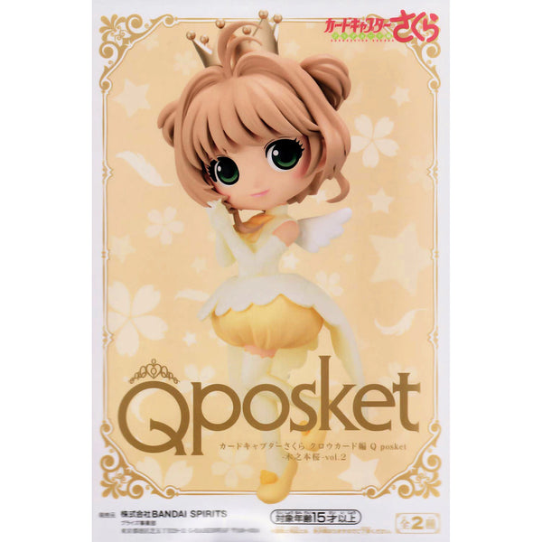 Banpresto 庫洛魔法使 百變小櫻Magic咭 古羅咭篇 Q Posket 木之本櫻 vol.2 小櫻 景品模型 B款 特別色 2