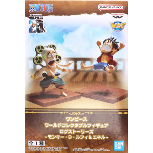 Banpresto 海賊王 WCF LOG STORIES 路飛 & 艾尼路 景品模型 3