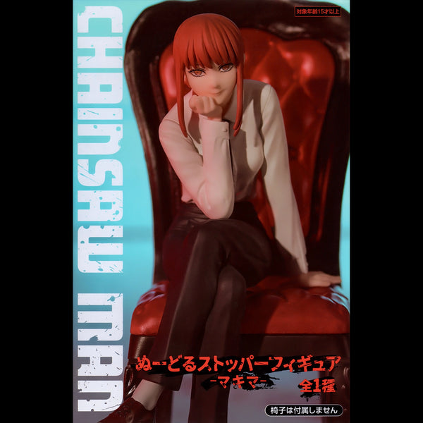 FuRyu 鏈鋸人 真紀真 景品模型 杯麵座 商品盒圖