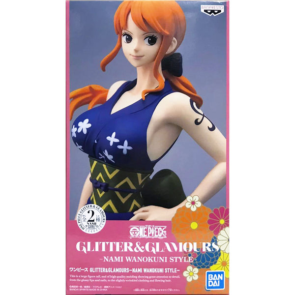 Banpresto 海賊王 GLITTER&GLAMOURS 娜美 和之國造型 ver.B 特別色 景品模型 7