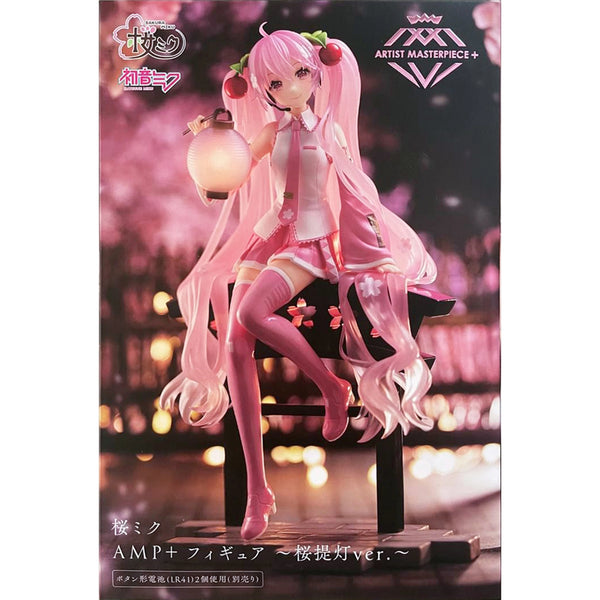 Taito 初音未來 AMP+ Figure 櫻初音 櫻提燈ver. 11
