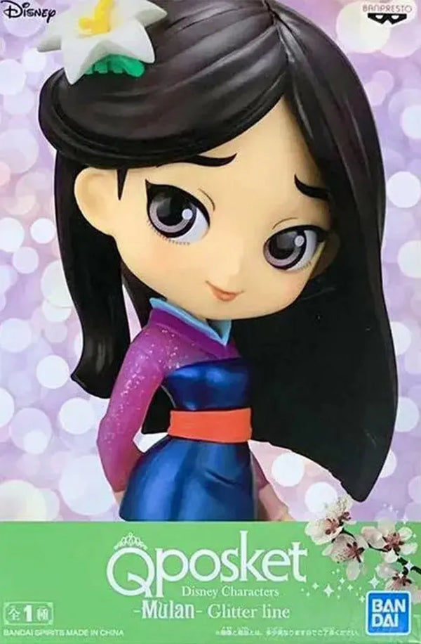 Banpresto Disney 迪士尼 MULAN 花木蘭 Qposket Glitter Line 公主 景品